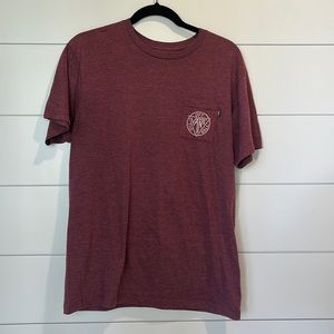 Vans Heathered Maroon Tshirt